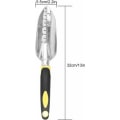 Miniatyrbilde 2 av 5: 3-delt hagesett, hageutstyr for voksne, aluminium hageutstyr med ergonomisk håndtak, ideelt for luking, løsning, omplanting, poding