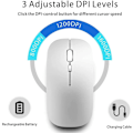Miniatyrbillede 2 af 5: Genopladelig Bluetooth-mus, trådløs Bluetooth-mus, Bluetooth