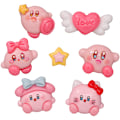 Pikkukuva 1 / 5: 7 kpl Cartoon Kirby -puhelinkotelon hartsi DIY -korutarvikkeet