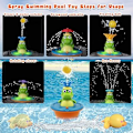 Miniatyrbild 3 av 5: Luminous Baby Bath Toy - Krokodil Pool Vattenspel - LED Badleksak - 5 Spray Styles Badleksak med Uppdragbar Anka Flickor och Pojkar för Flickor och Pojkar