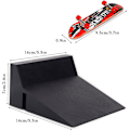 Pikkukuva 2 / 5: Mini skeittiramppi ja lisävarusteet, Skate Park Deck Truck Boa