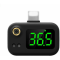Miniatyrbillede 1 af 5: Smartphone Termometer K8 USB Termometer, K7 Sort Apple Interface