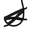 Miniatyrbild 3 av 5: Rem strippig sexig underkläder lapptäcke stålbygel underkläder bikini split openwork trepunkts underkläder set