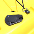 Miniatyrbillede 3 af 4: Kajak D-ringe Stærk Belastning 200kg Kajak Fortøjningsløkke Vandtæt Paddle Board Båd Kano Sup Bungee Dæk Rigging Loop