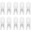 Miniatyrbillede 1 af 2: 10 stk. G9 220v 40w Halogenpære Lysstift Lampe