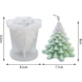 Miniatyrbilde 3 av 3: 3D juletre mugg silikon juleform