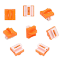 Miniatyrbilde 1 av 5: Papirkutter 8 stk. reserveblader med sikker trykkdesign for papirkutter for å kutte A2 A3 A4 A5 papir