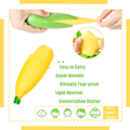 Pikkukuva 2 / 5: Pop Out Banana Pinch Toy Squishy Squeeze Toy, Banana Squishy Fidge