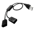 Miniatyrbillede 1 af 2: One Drag 2 Port Usb Hub 2.0 To Port Hub One Split 2 Hub Til Tastatur Og Mus 30cm Splitter