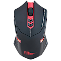 Miniatyrbillede 1 af 4: Trådløs Gaming Mus, 7 Knappers Bluetooth Mus Med Lydløs, Femte Gear Cpi Justering Til Bærbar Android Windows（rød）