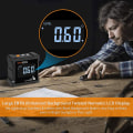 Miniatyrbild 3 av 4: 4*90 digital vinkelmätare med automatisk vändfunktion IP54 vatten