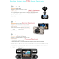 Miniatyrbillede 3 af 5: Yi Bilkamera 2,7 tommer Wifi 165 og 130 Grader Yi Dash Kamera Suc