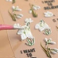 Miniatyrbild 3 av 4: 3 st Nagelstickers 5d Fin Präglad Nagelmaterial Självhäftande Nageldekoration