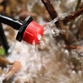 Miniatyrbillede 2 af 5: Justerbar mikrodråbe, 200 stykker vandingssystem vandingssprinklere anti-tilstopningsemitter drypper til plante drivhus diy haveartikler