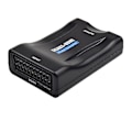 Miniatyrbild 1 av 4: SCART till HDMI-omvandlare SCART till HDMI-videoadapter
