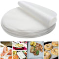 Miniatyrbillede 1 af 5: 100 stk. Non-Stick papir, 9\" runde Non-stick papir bageplader T