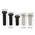 Miniatyrbillede 3 af 5: 50 stk. egerkapsler til mountainbikes, hjuleger-nippeldekorationer til racercykler 14G 12G 13G Cykeleger-nippel 50 stk. 12G sort 13 mm 50pc 12G black 13mm