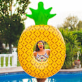 Miniatyrbillede 3 af 3: Voksensvømmering, oppustelig ananas-svømmering, 120 cm stort sommerbadelegetøj, strandlegetøj, svømmebøjle