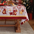 Miniatyrbilde 2 av 5: Juleduks, 150 x 200 cm Dekorativ Rektangulær Juleduk