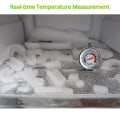 Miniatyrbilde 4 av 5: 4 stk. Kjøleskap Termometer Fryser Termometer Stor Skive Termometer -20~80 Temperatur Overvåking Rustfritt