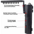 Miniatyrbillede 3 af 5: Akvariefilter Internt Filter Internt Filterpumpe med Spray R