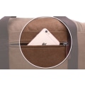Miniatyrbillede 5 af 8: Udvidelig Canvas Duffel Bag Rejsetaske Overnatning Holdall Weekendtaske