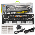 Miniatyrbillede 1 af 5: Keyboard Piano 61 Tangenter Bærbar Multifunktionel Keyboard Keyboard