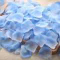 Miniatyrbilde 1 av 5: Blå roser, 1000 silke roseblader, perfekt for super dekorasjon