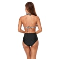 Miniatyrbild 4 av 5: Kvinnors högmidjade bikinis set push up bikini baddräkt tvådelad baddräkt badkläder kostym（2XL leopardtryck）