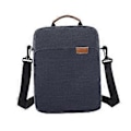 Miniatyrbillede 1 af 5: Touch Screen Tablet Taske Sleeve Etui Crossbody Taske Ydre Lynlåslomme til Mindre Genstande Organiseret Holdbar Slidstærk Støvtæt Håndtaske (S Blå) S Blue