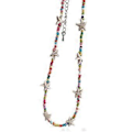 Pikkukuva 1 / 5: Boheemi Helmillinen Ketju Meritähti Riipus Kauluskaulakoru Naisille Statement Korut Loma Korut Asusteet Mixed Beads