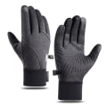 Miniatyrbillede 4 af 5: Herre cykelhandsker plus fleece varme sport anti-slip vindafvisende