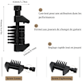 Miniatyrbilde 5 av 5: Gitar Capo, Capo Tilbehør Profesjonell Bærbar Akustisk Gitar