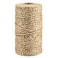 Miniatyrbillede 1 af 4: 100-200m Naturlig Jute Garn Snor 2 Lag Pakning Bagere Garn Kunst Og Håndværk Linned Snor Håndværk Snor（200 meter）