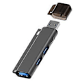 Pikkukuva 4 / 5: RYRA USB 2.0 Hub 4 in 1 Nopea Laajennus Telakka Type C Jakaja Monitoiminen
