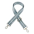 Miniatyrbilde 2 av 5: Skulderveskestropp Hardware med Metallkroker DIY Veske Stropp Erstatning for Bærevesker Blå Blue