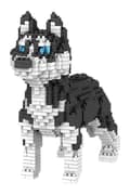 （Jul）Figur att montera med nanoblock (modell 1) Husky