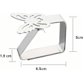 Miniatyrbilde 2 av 5: 8 Butterfly Rustfritt Stål Serviettholder Klemme Klemmeholder Bord C