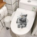 Miniatyrbilde 5 av 5: Veggdekorasjon objekt katter kattunger veggklistremerke toalettsett med 2