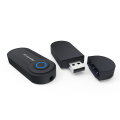 Miniatyrbild 4 av 4: 3,5 mm Bluetooth-sändare, trådlös bärbar stereo parkopplad med Bluetooth-mottagare, USB-driven