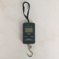 Miniatyrbillede 2 af 5: Bærbar badevægt med baggrundsbelyst LCD-display 40 kg elektronisk