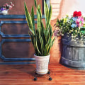 Miniatyrbilde 4 av 5: 1 stk rund blomsterpottebrett med hjul, smijern universal hv