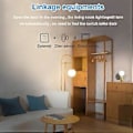 Pikkukuva 3 / 5: 1-6kpl Tuya ZigBee ja WiFi Ovi- ja ikkuna-anturi Älykäs koti Avaa/Sulje APP Etähälytys