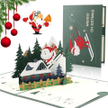 Miniatyrbillede 1 af 5: 3D Julekort, 3D Julehilsner, Jul 3D Gre