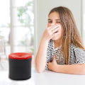 Miniatyrbilde 4 av 4: Pooter Fart Toy Morsom Fart Lyd Maskin Nyhet Gummi Fart Pooter Maskin Leke Fart Lyd Maker Spøk Party Leke Svart Og Rød（Rød）