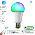 Miniatyrbillede 1 af 2: E27 Smart Control Lampe Led Rgb Lys Dæmpbar 10w Rgbw Led Lampe Farverig Skiftende Pære Led Rgbw Hvid Dekor Hjem 20 Dynamisk Tilstand