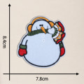 Miniatyrbillede 4 af 5: 16 stk. Julebroderi-patch Jule sy-patches Ferievarme