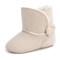 Miniatyrbild 3 av 7: 13CM Fodrade Läder Baby Boots Baby Boots Skor Vadderade Varmt