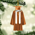 Pikkukuva 1 / 5: 2025 Valmistujaisten Koristeet Ornamentti Valmistujaispuku Ornamentti Orange