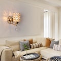 Miniatyrbillede 4 af 5: 1 stk. moderne minimalistiske LED-energibesparende kreativ varm lampe til soveværelse, stue og baggrundsvæg